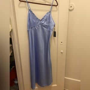 Light Blue Slip Dress